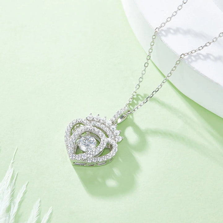 LOVCIA Moissanite 925 Sterling Silver Necklace