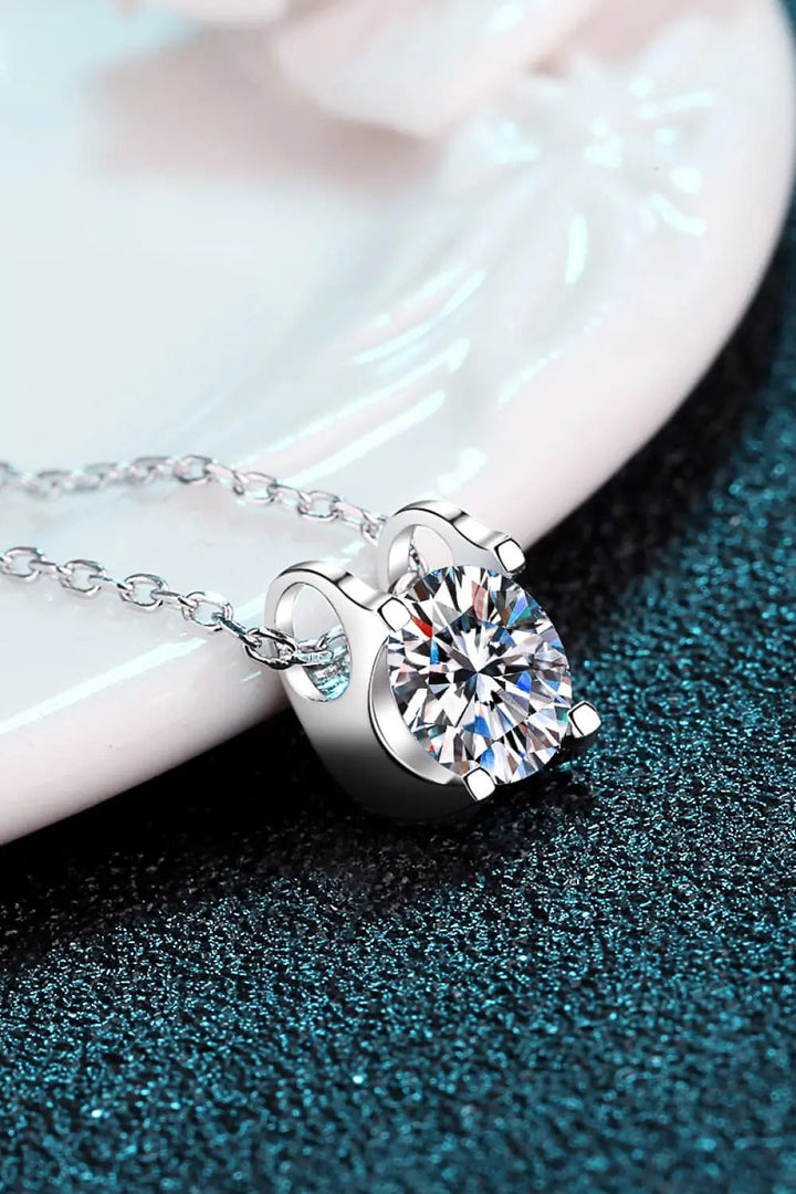 LOVCIA Moissanite 925 Sterling Silver Necklace