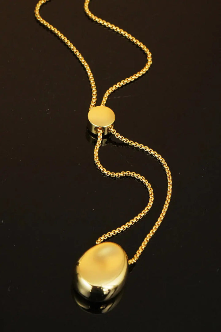 18K Gold-Plated Sweater Chain Necklace LOVCIA