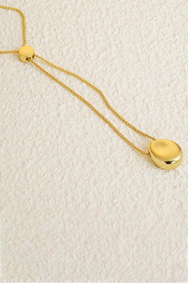 18K Gold-Plated Sweater Chain Necklace LOVCIA