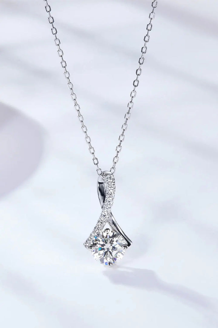 LOVCIA Special Occasion 1 Carat Moissanite Pendant Necklace