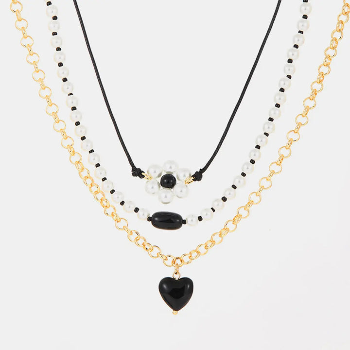 LOVCIA Gold-Plated Pearl Necklace