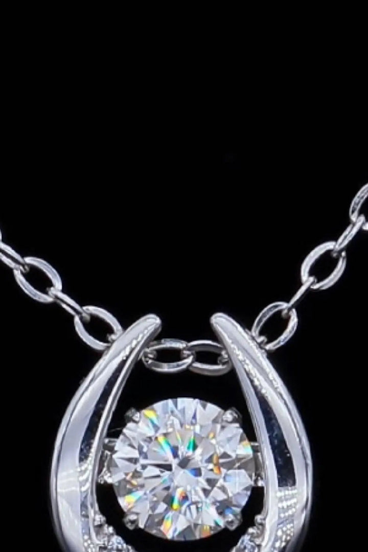 LOVCIA Moissanite Zircon Pendant Necklace