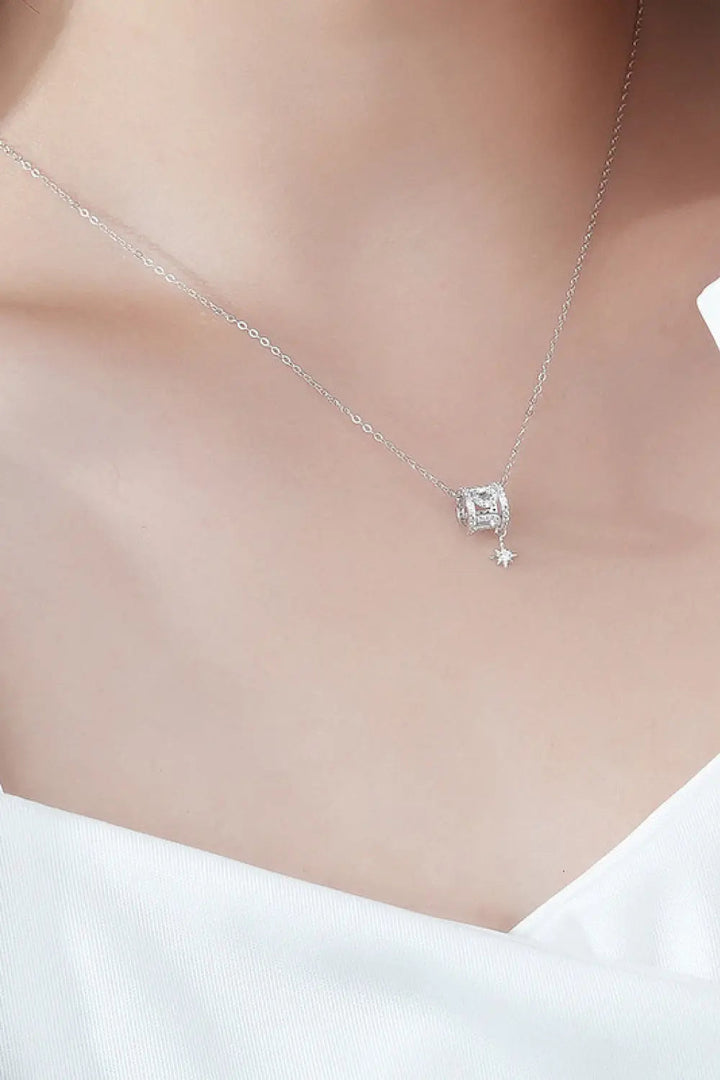 LOVCIA Rely On Fate Cubic Zirconia Pendant Necklace