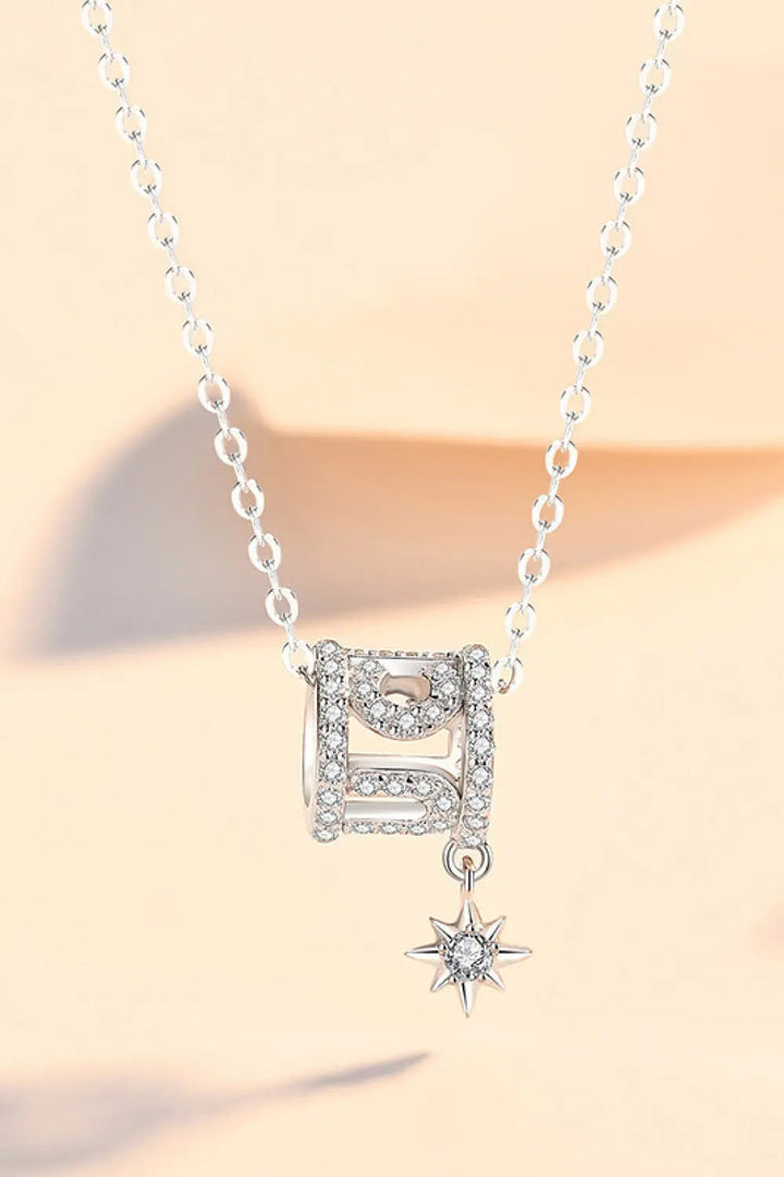 LOVCIA Rely On Fate Cubic Zirconia Pendant Necklace