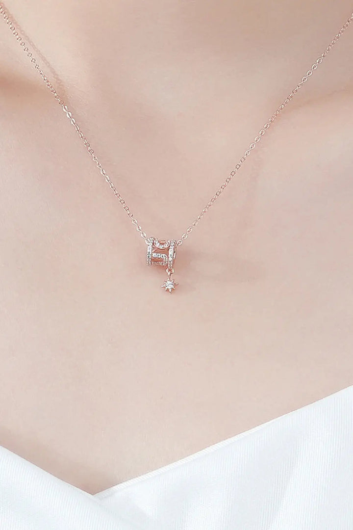 LOVCIA Rely On Fate Cubic Zirconia Pendant Necklace