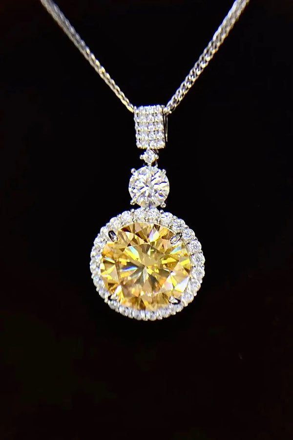 LOVCIA 6 Carat Moissanite Pendant Necklace