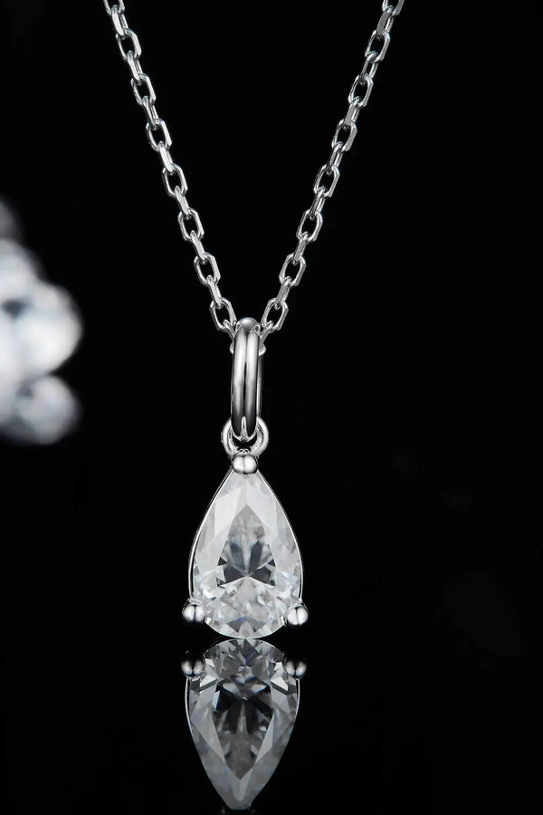 LOVCIA 1 Carat Moissanite 925 Sterling Silver Necklace