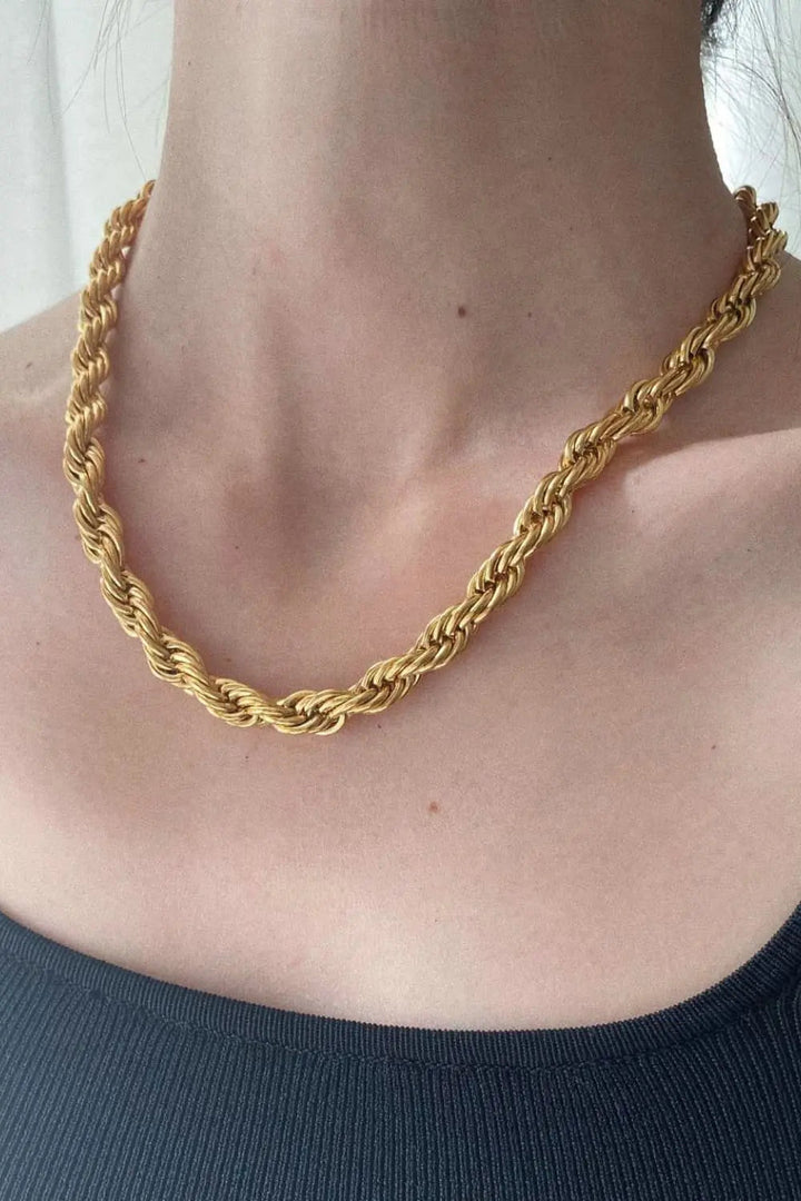 18K Gold-Plated Necklace LOVCIA