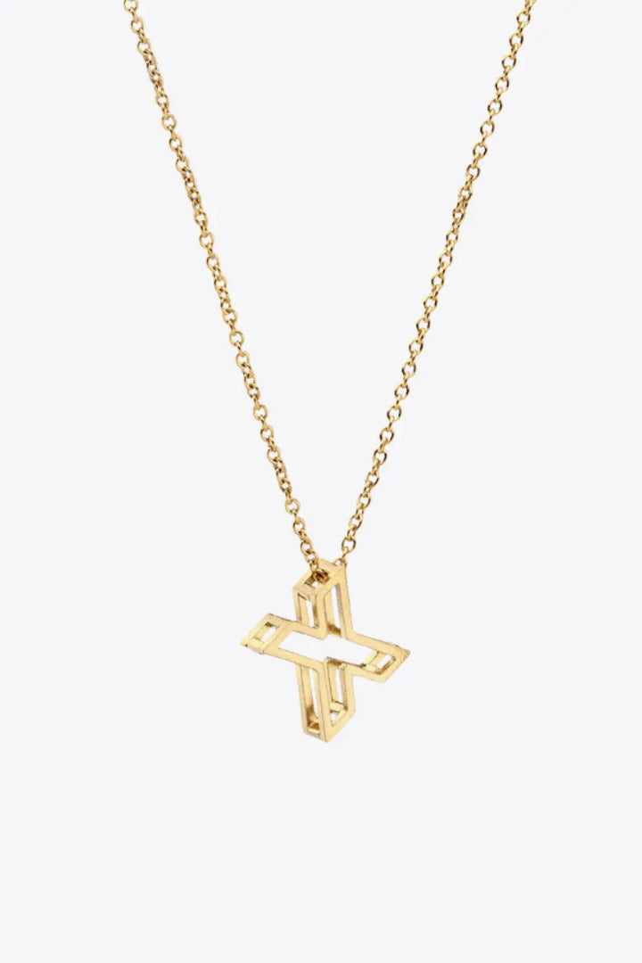 LOVCIA U to Z Letter Pendant Nekclace