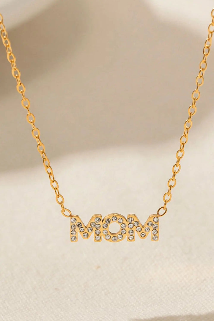 LOVCIA MOM Stainless Steel Necklace