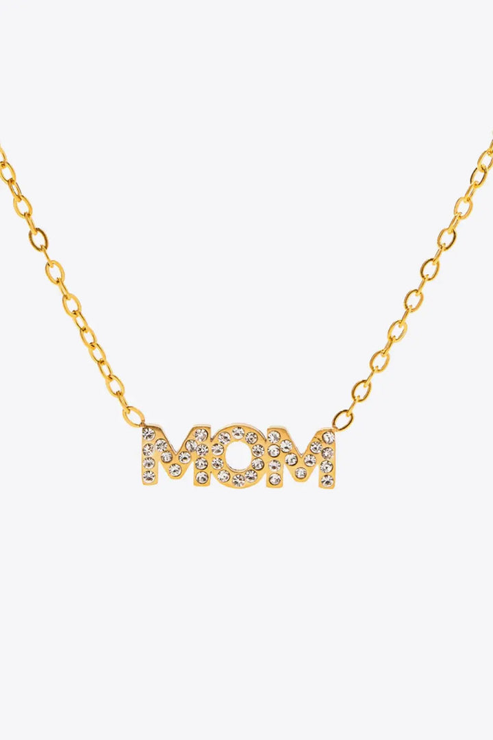 LOVCIA MOM Stainless Steel Necklace