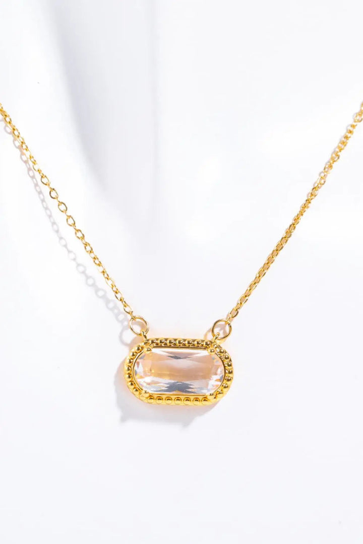 LOVCIA Copper 14K Gold-Plated Pendant Necklace