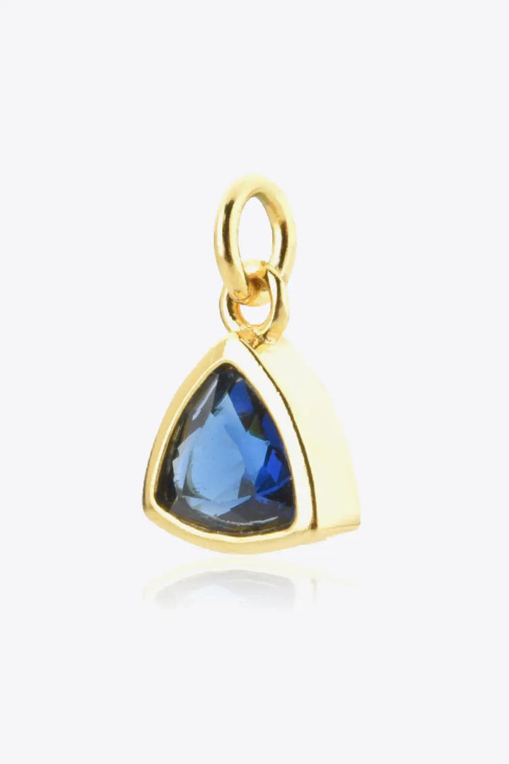 925 Sterling Silver Birthstone Pendant LOVCIA