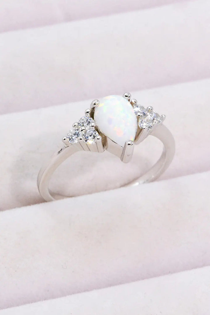 LOVCIA Limitless Love Opal and Zircon Ring