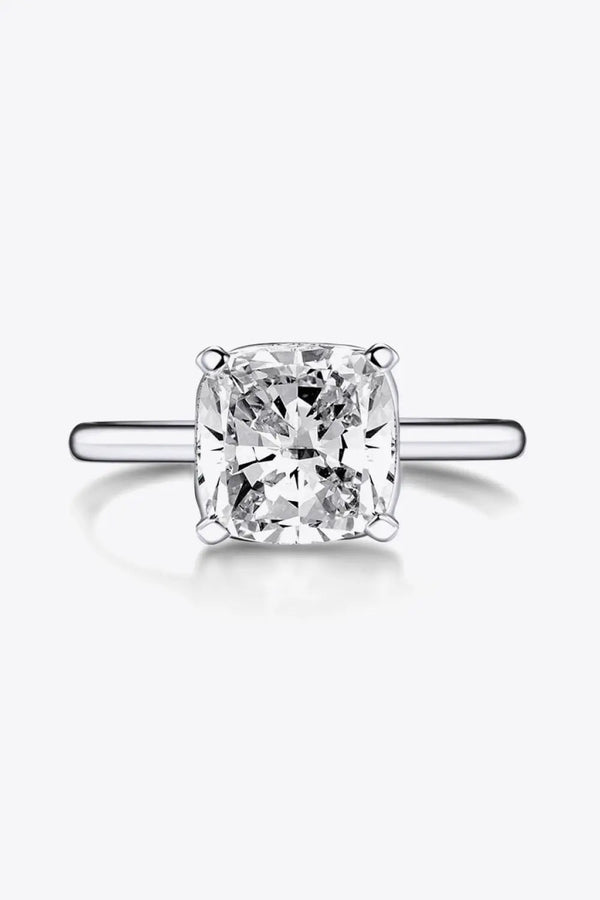 3.5 Carat Zircon 4-Prong Ring LOVCIA