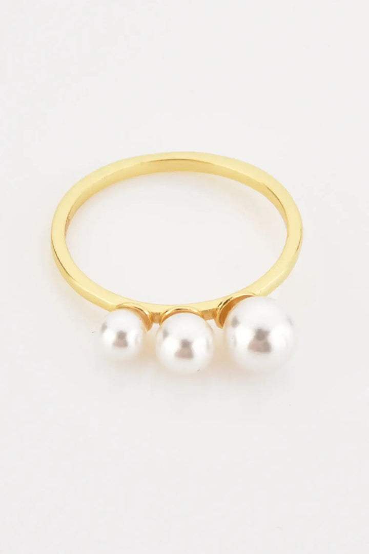 LOVCIA Pearl 925 Sterling Silver Ring