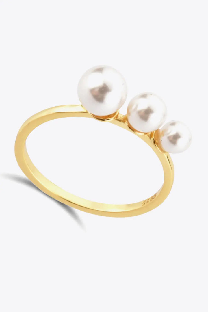 LOVCIA Pearl 925 Sterling Silver Ring