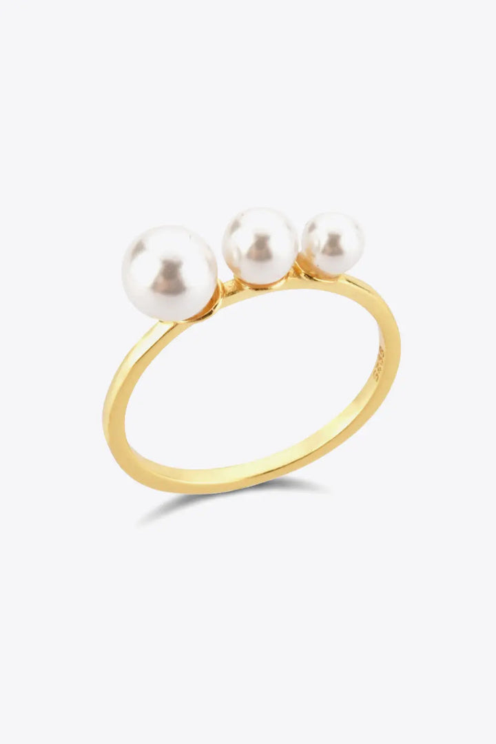 LOVCIA Pearl 925 Sterling Silver Ring