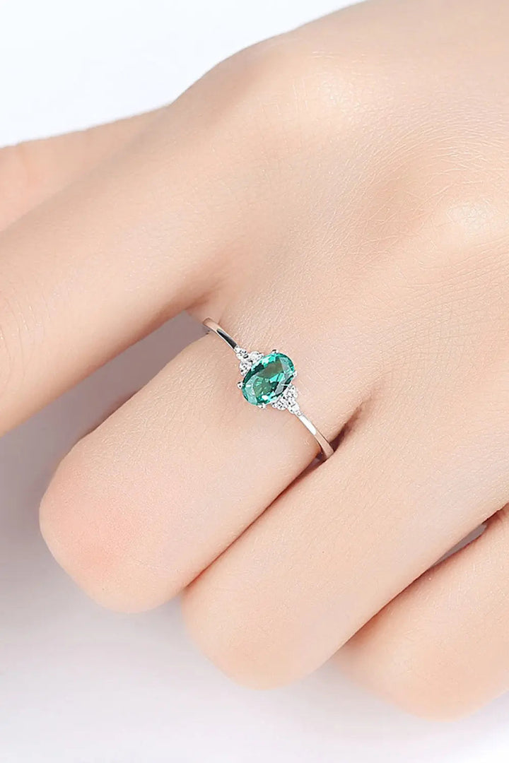 Zircon 925 Sterling Silver Ring LOVCIA