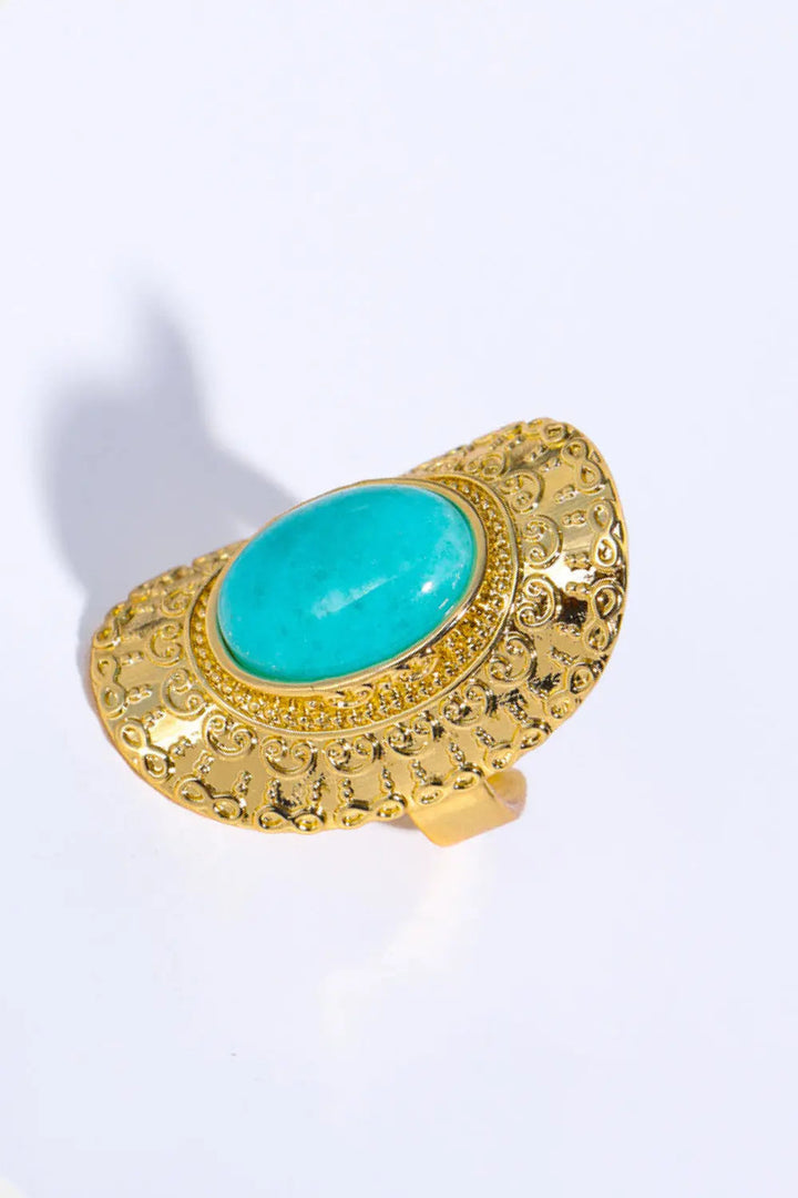 Natural Stone Copper Ring LOVCIA