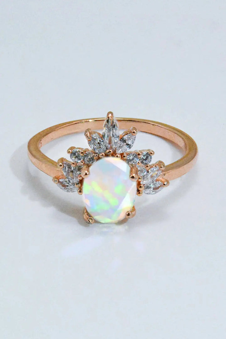 Best Of Me 925 Sterling Silver Opal Ring LOVCIA