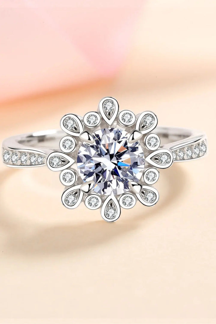 Can't Stop Your Shine 925 Sterling Silver Moissanite Ring LOVCIA