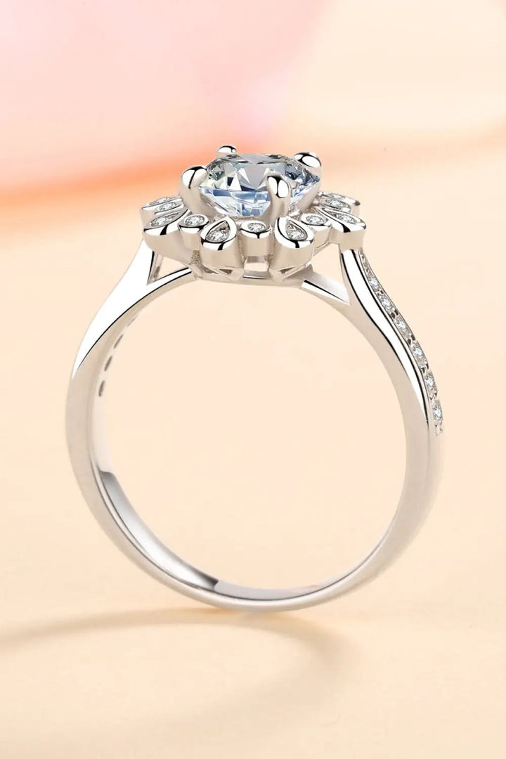 Can't Stop Your Shine 925 Sterling Silver Moissanite Ring LOVCIA