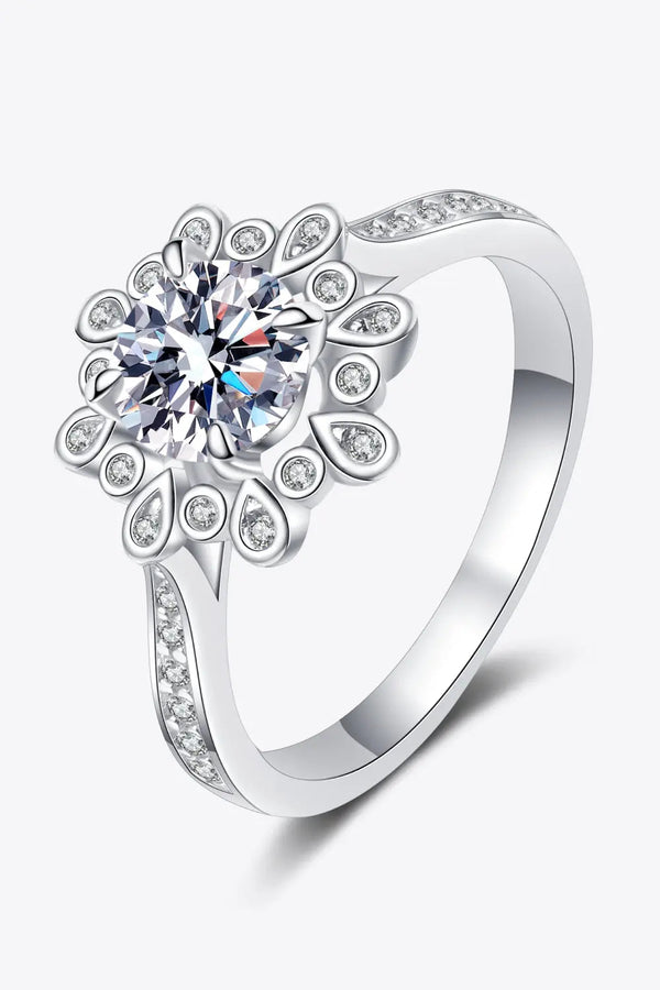 Can't Stop Your Shine 925 Sterling Silver Moissanite Ring LOVCIA