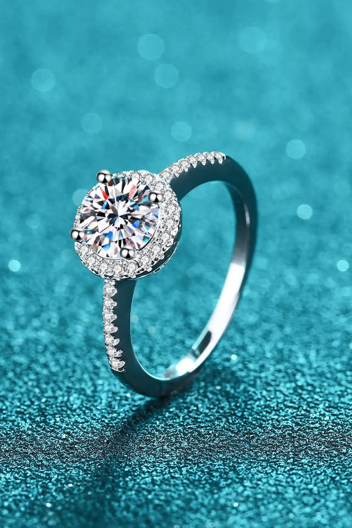 Ready To Flaunt Moissanite Ring LOVCIA