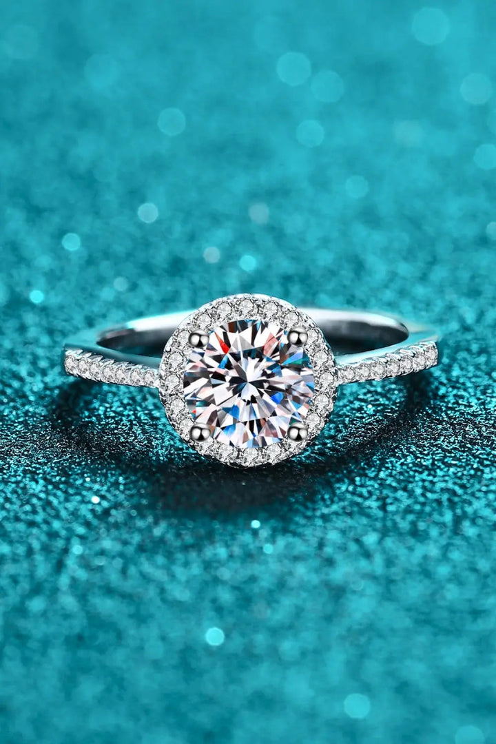 Ready To Flaunt Moissanite Ring LOVCIA