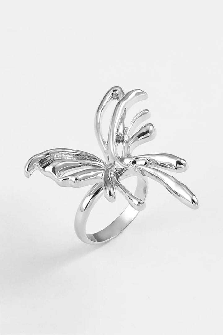 Zinc Alloy Butterfly Ring LOVCIA