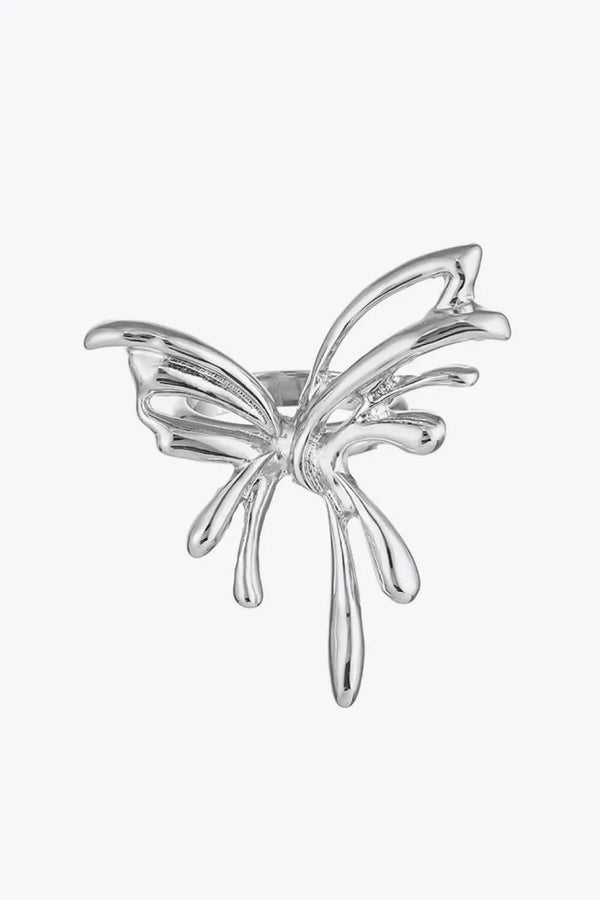 Zinc Alloy Butterfly Ring LOVCIA