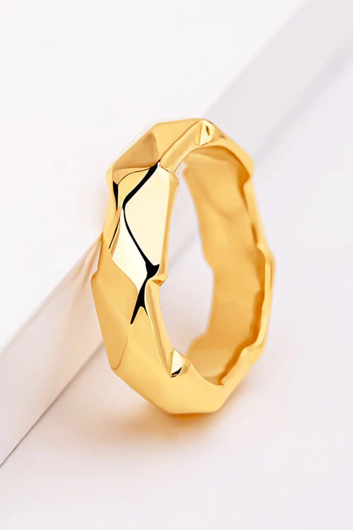 18K Gold-Plated Copper Ring LOVCIA