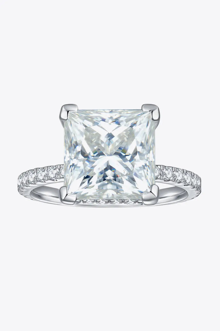 5.52 Carat Moissanite Side Stone Ring LOVCIA