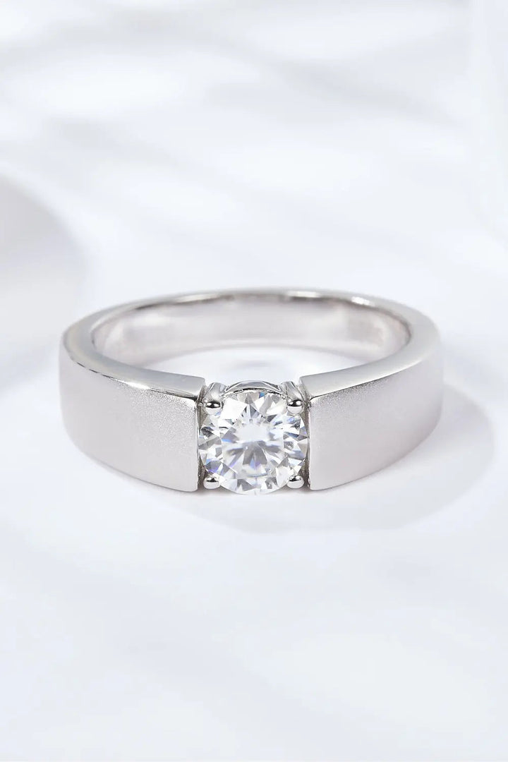 925 Sterling Silver I Carat Moissanite Ring LOVCIA