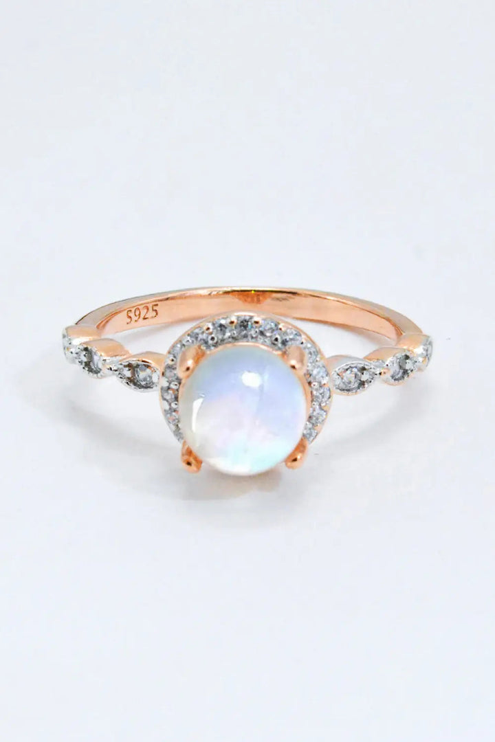 Round Moonstone Ring LOVCIA