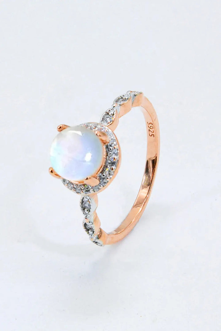 Round Moonstone Ring LOVCIA