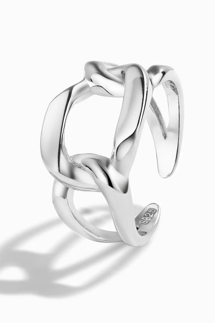 LOVCIA 925 Sterling Silver Open Ring