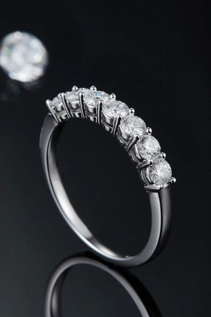 Can't Stop Your Shine Moissanite Platinum-Plated Ring LOVCIA