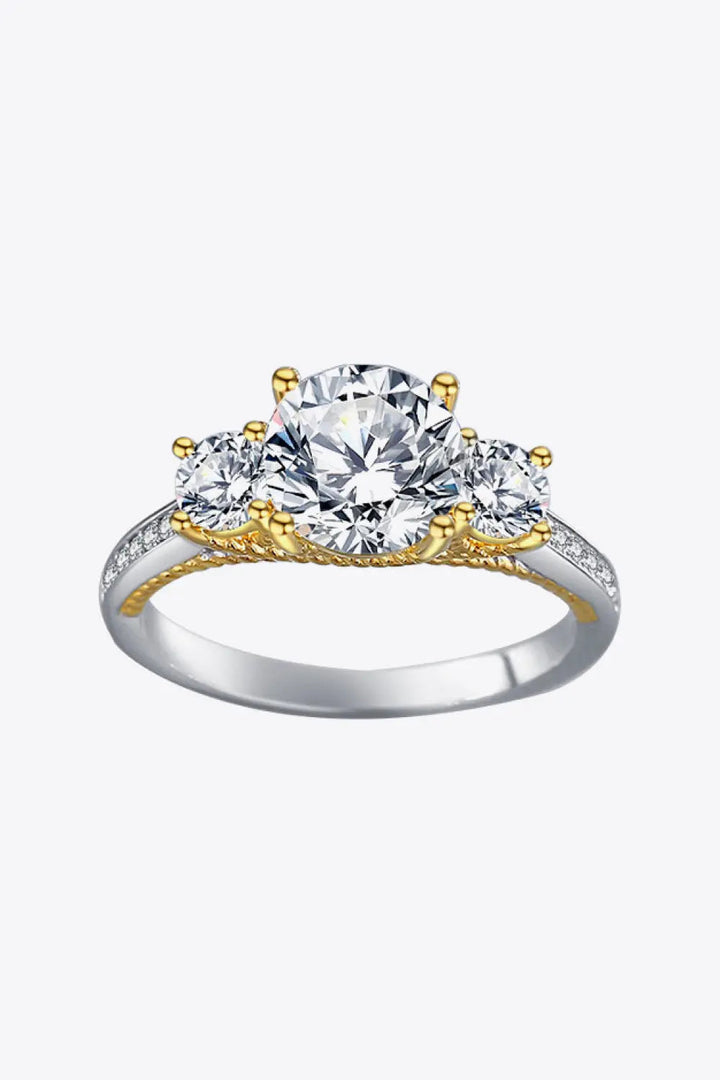 2 Carat Moissanite Contrast Ring LOVCIA