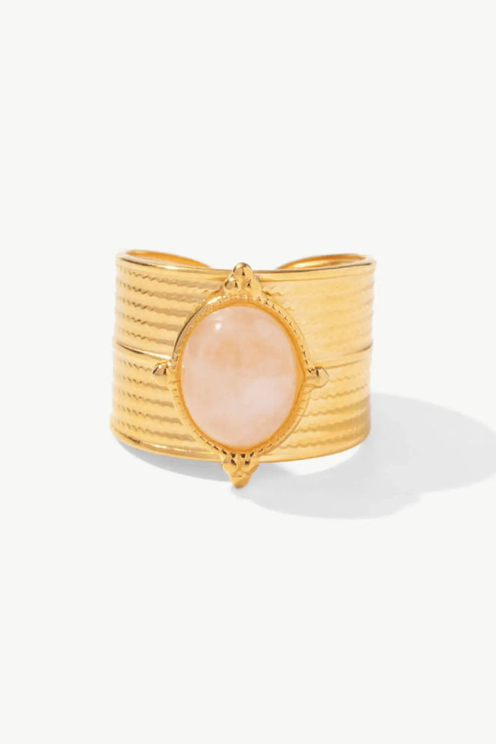 18K Gold-Plated Wide Open Ring LOVCIA