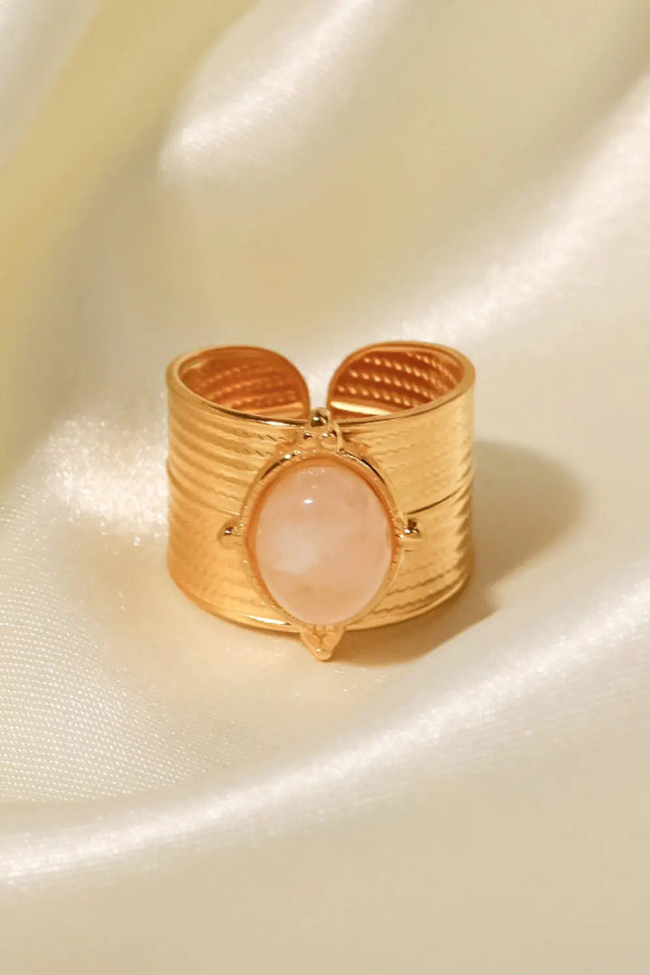 18K Gold-Plated Wide Open Ring LOVCIA