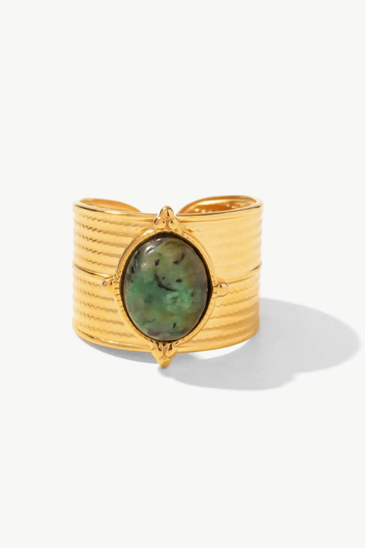 18K Gold-Plated Wide Open Ring LOVCIA