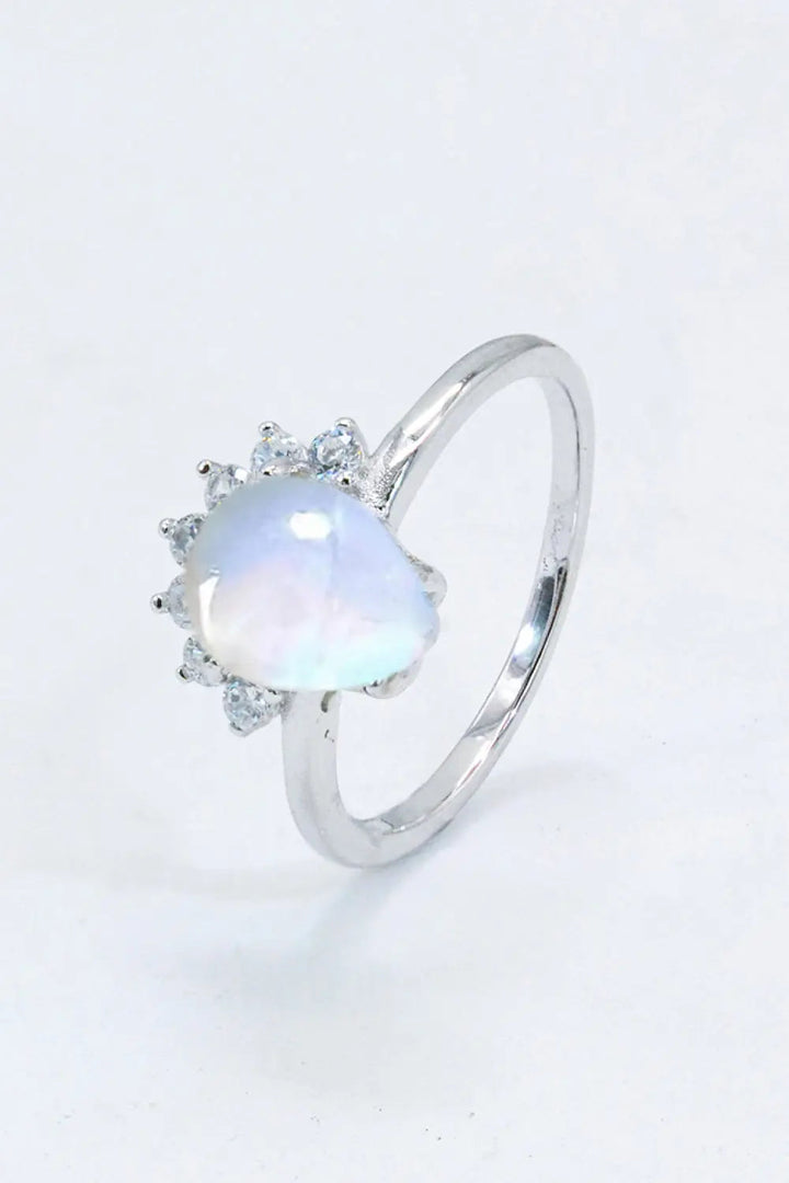 925 Sterling Silver Moonstone Ring LOVCIA