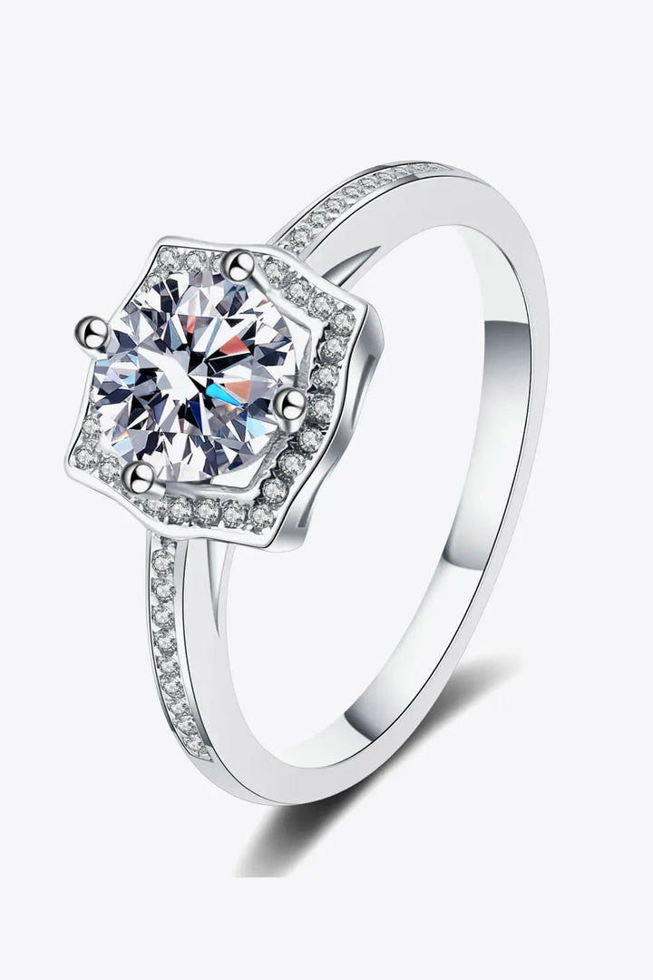 Embrace The Joy 1 Carat Moissanite Ring LOVCIA