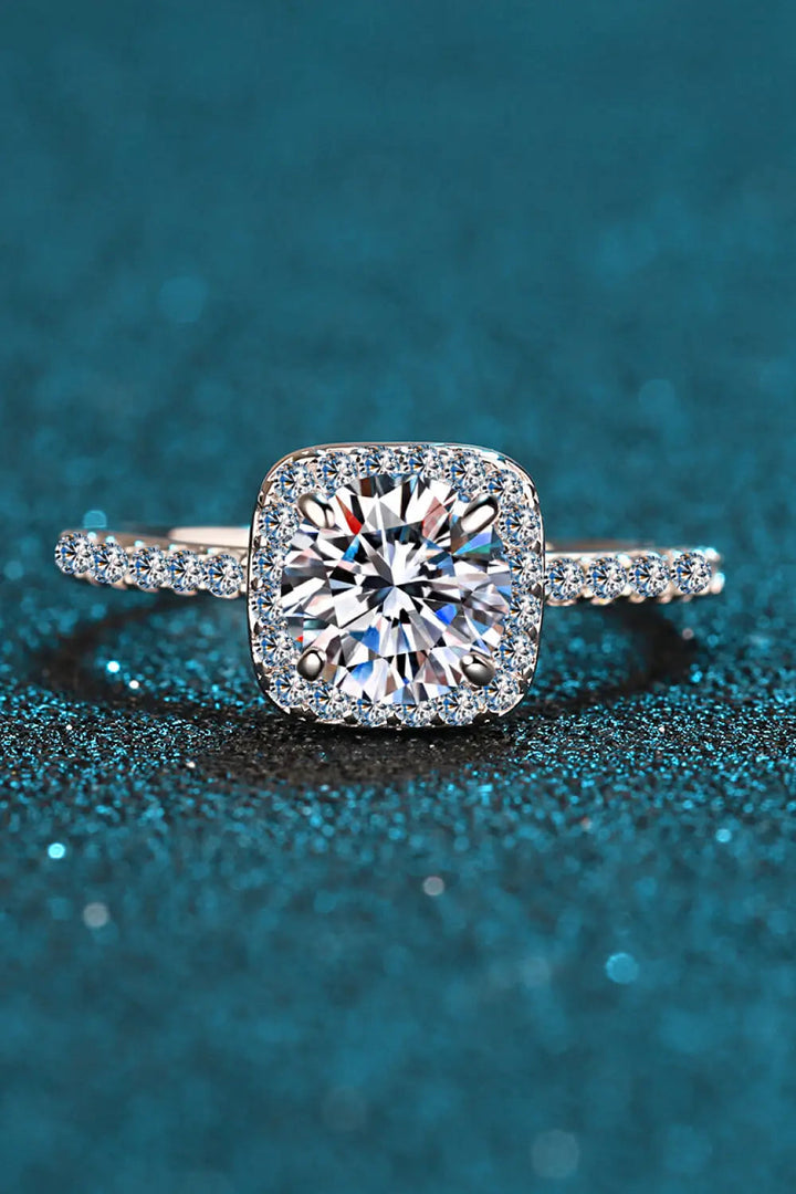 Square Moissanite Ring LOVCIA