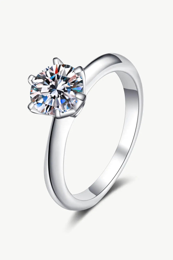 1.5 Carat Moissanite Adjustable Ring LOVCIA