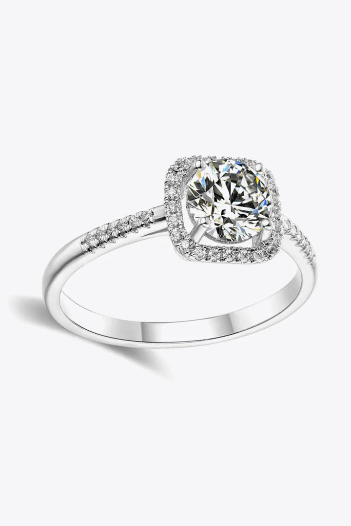 1 Carat Moissanite Zircon Ring LOVCIA