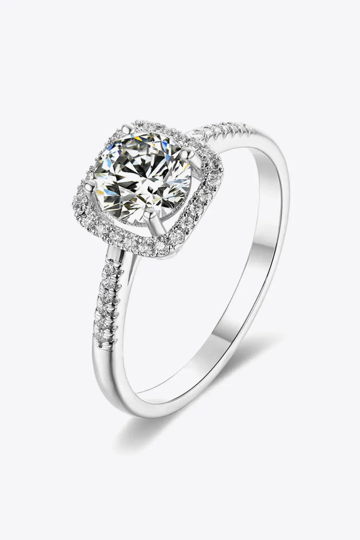 1 Carat Moissanite Zircon Ring LOVCIA